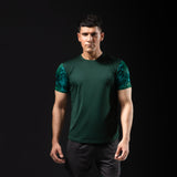 Fireox Unparalleled Actifit T-Shirt , Dark Green