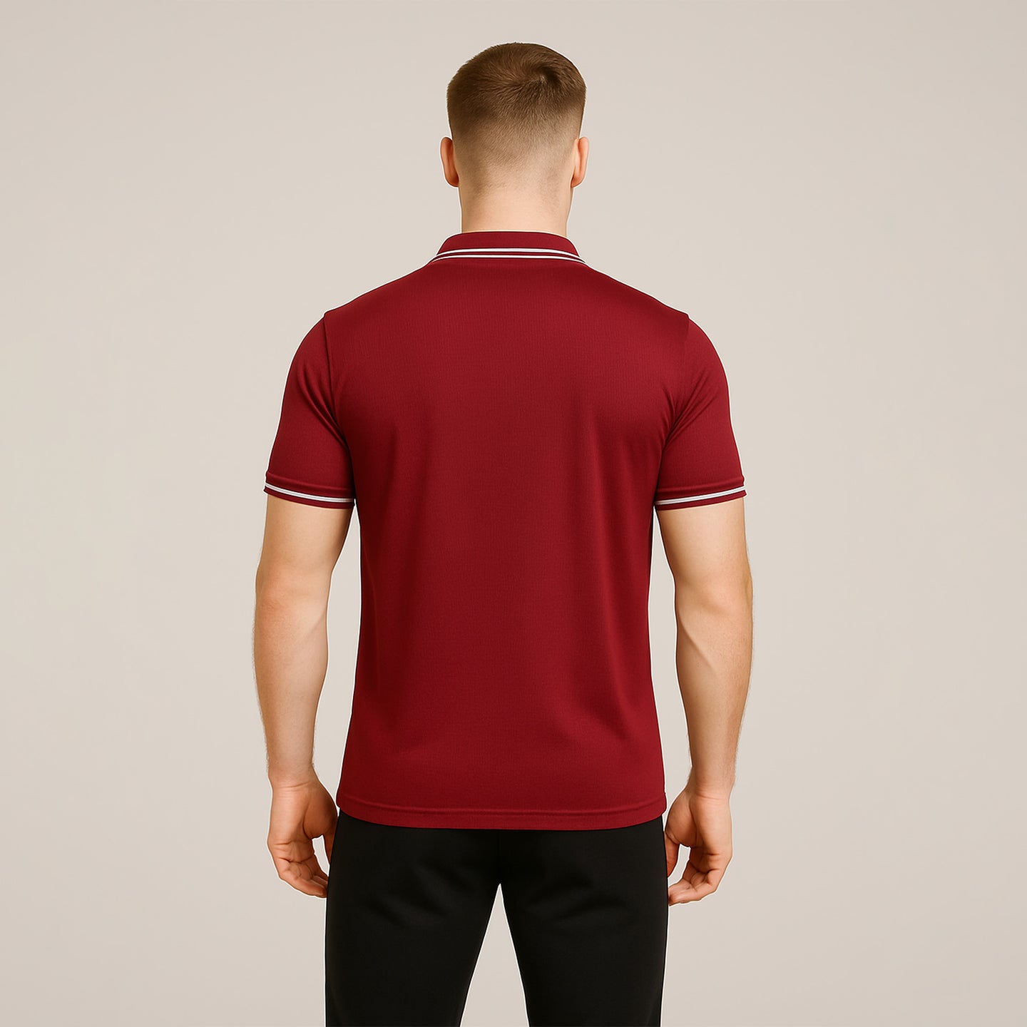 FIREOX Men’s Workalatics Polo, Maroon, 2025