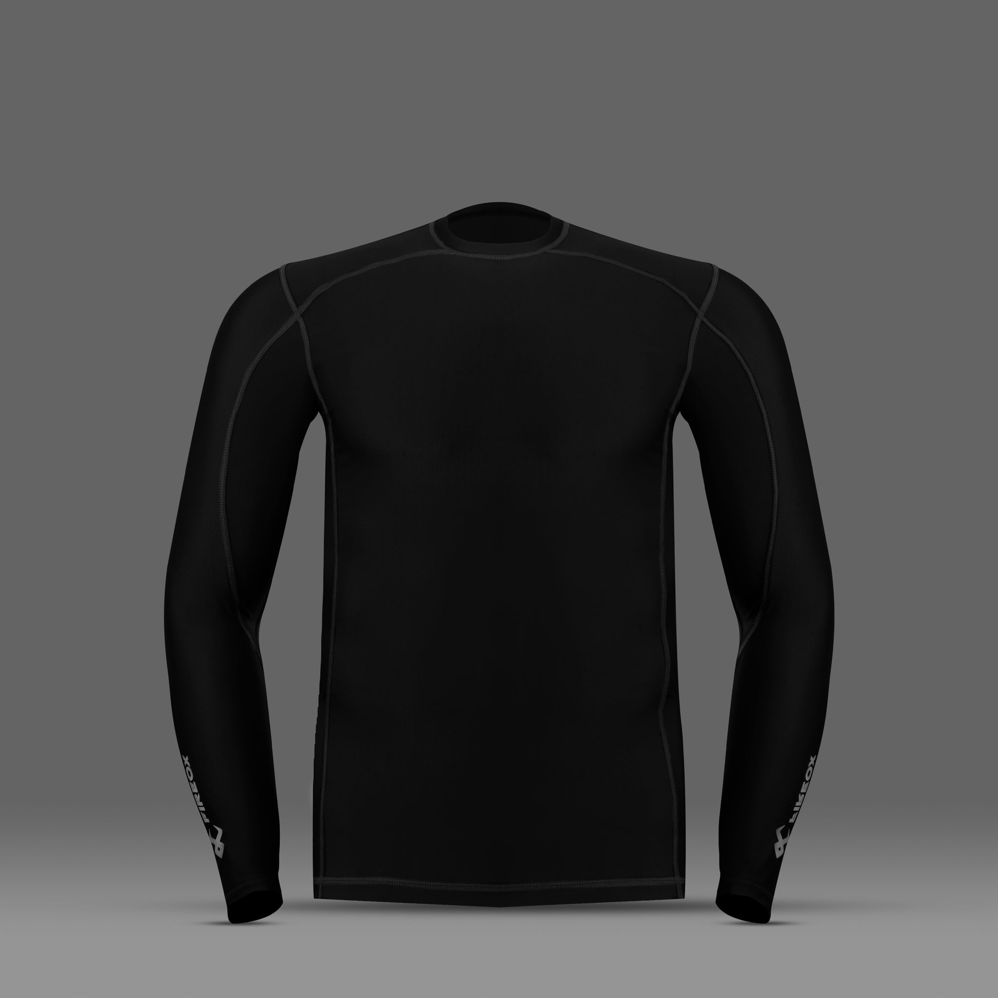 FIREOX Men’s Base Layer Shirt, Black