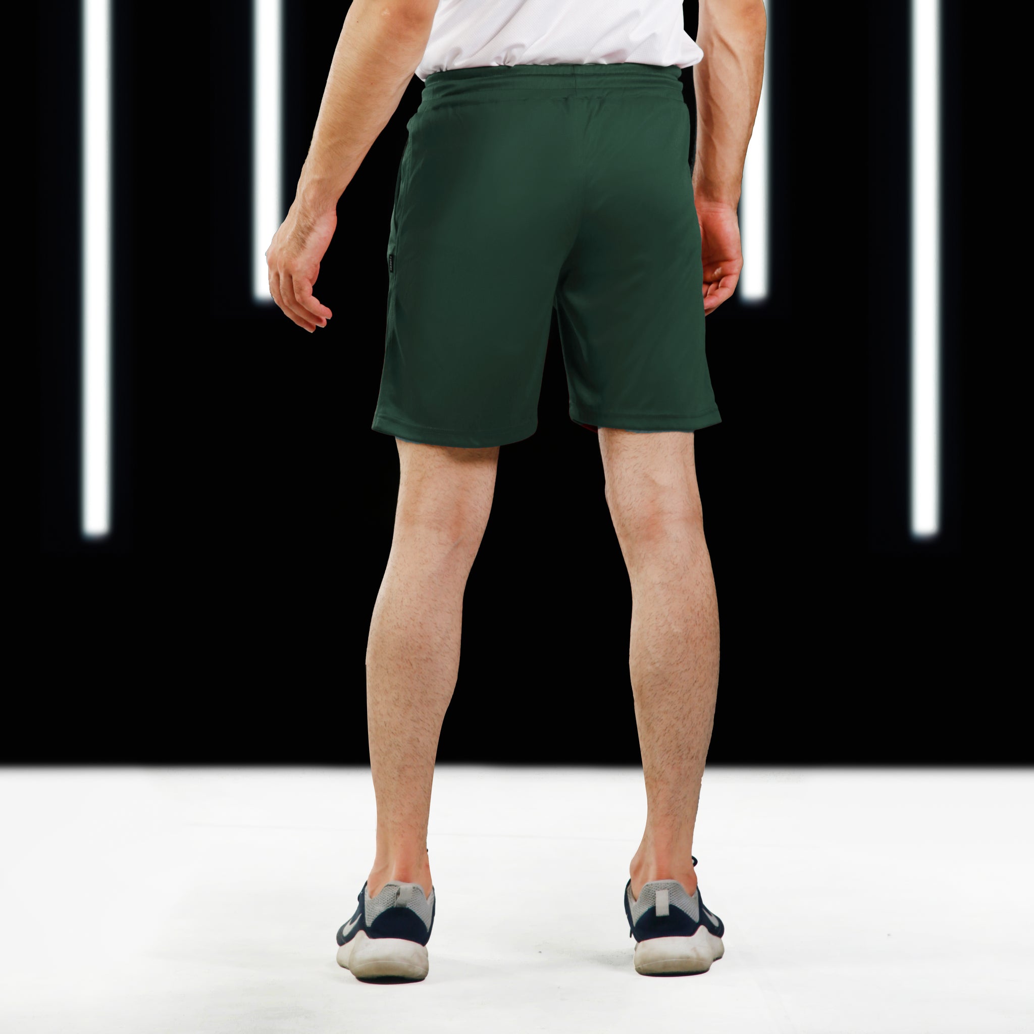 FIREOX Actifit Shorts, Plain Green, D2, 2024