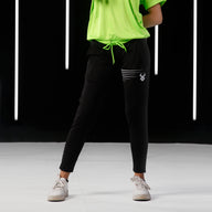 Fireox Women Pro Joggers Star Line, Black