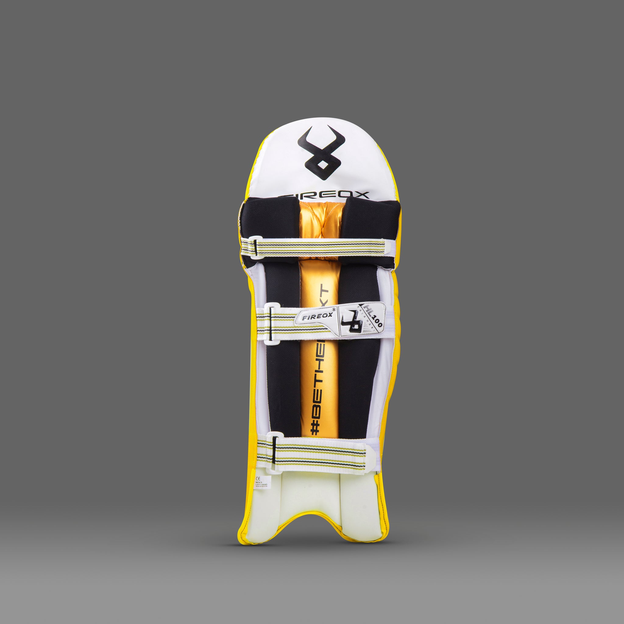 Kalahari HL 100 Yellow Cricket Batting Pads, Mens