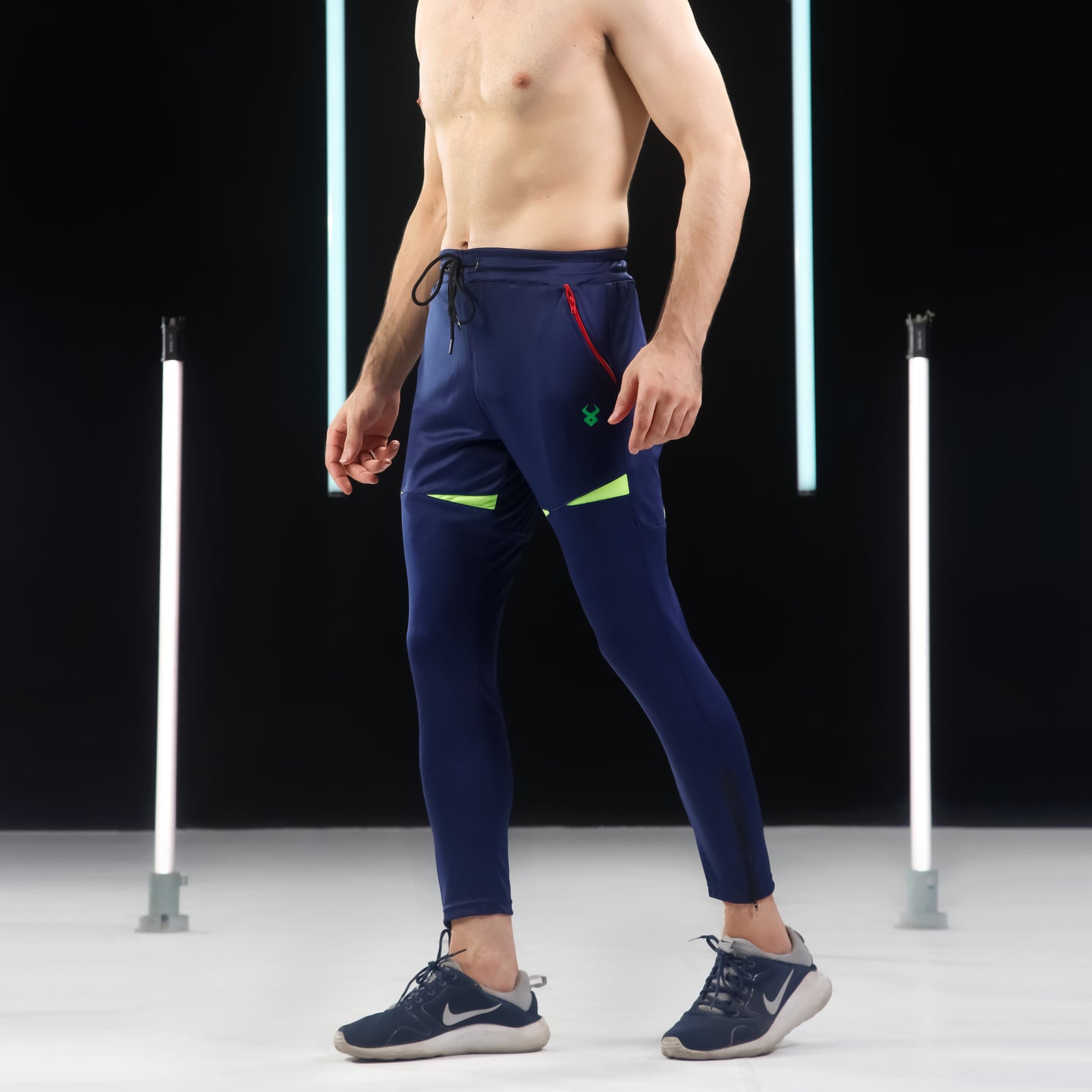 FIREOX Activewear Trouser, Navy Blue, D3, 2024