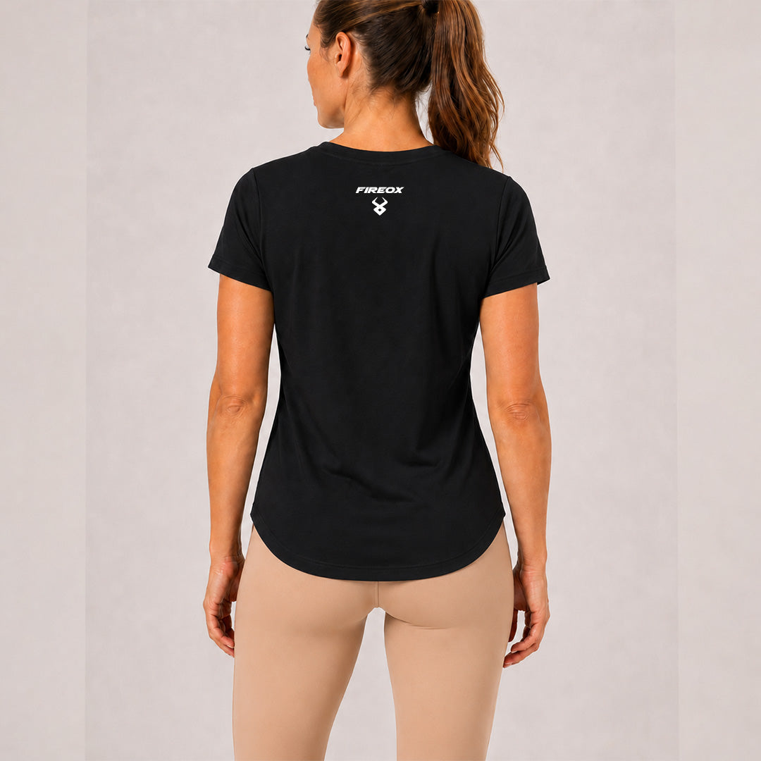 FIREOX Women, Unparalleled T-Shirt, Black-1, 2026