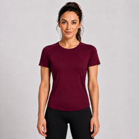 FIREOX Women, Unparalleled T-Shirt, Burgundy-1, 2026
