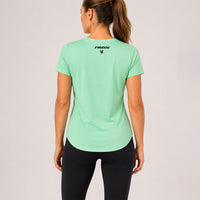 FIREOX Women, Unparalleled T-Shirt, Pastel Green-1, 2026