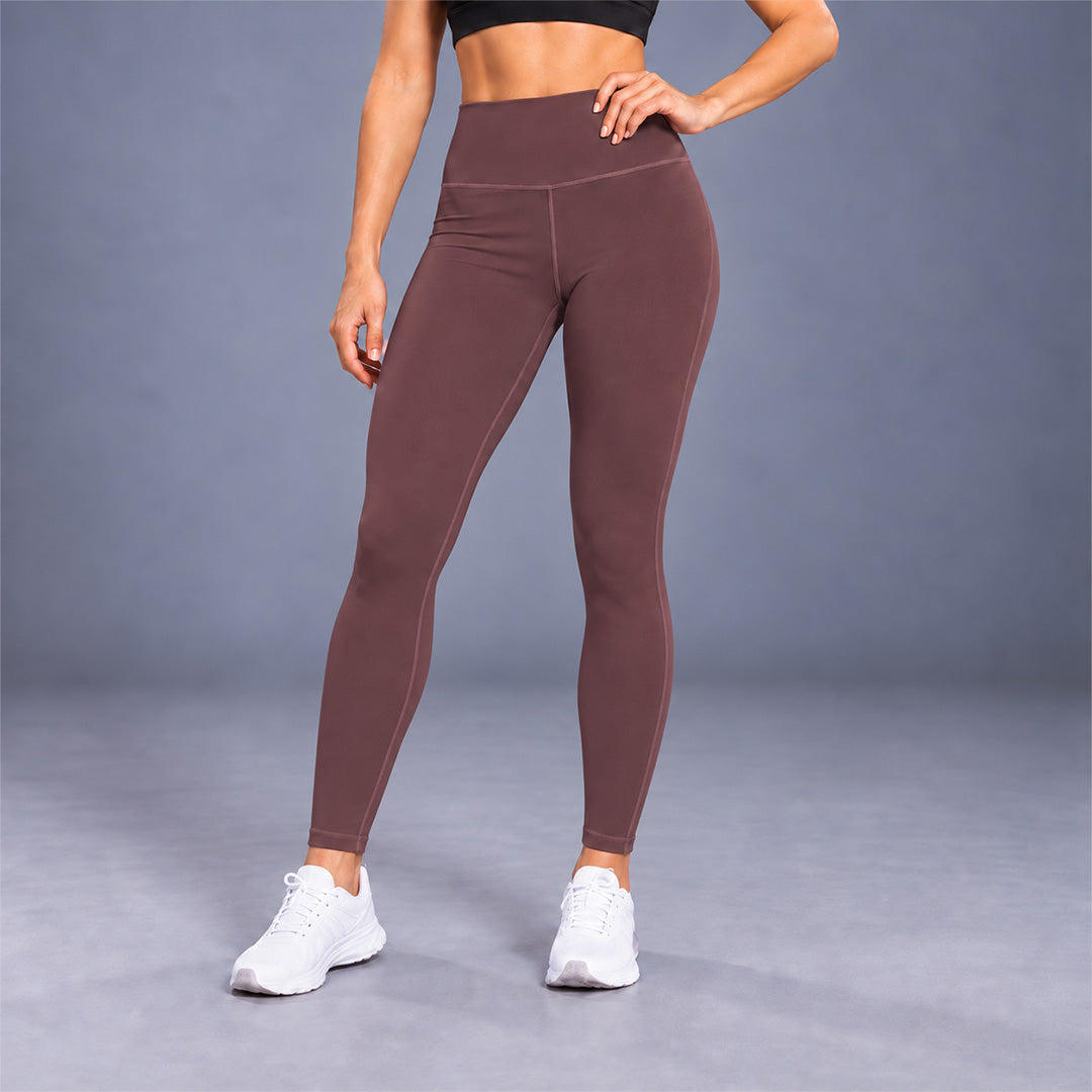 Fireox Yoga Pants, Brown, 2026-1
