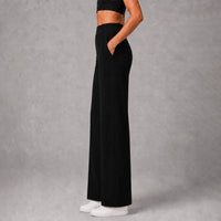 FIREOX Women Wide Leg Trouser, Black, 2026