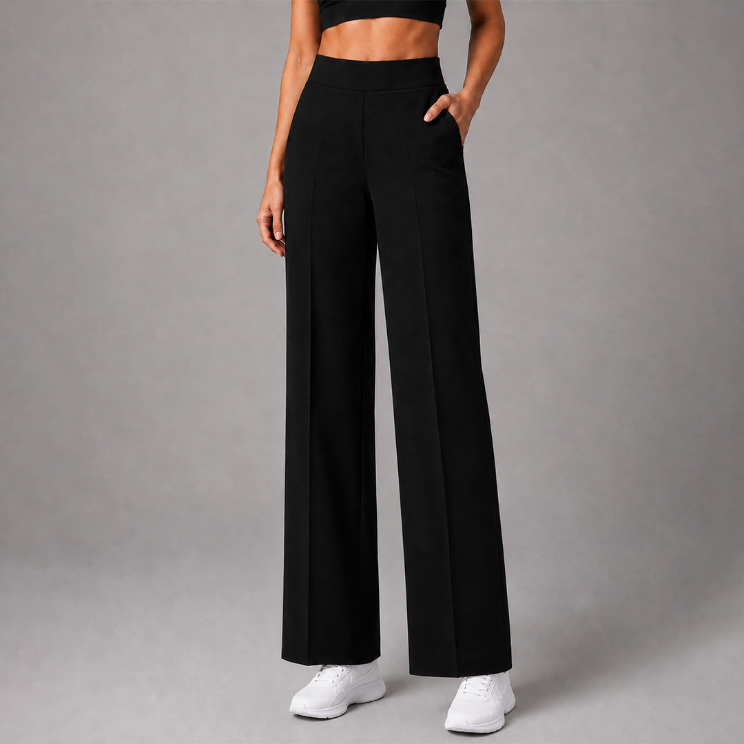 FIREOX Women Wide Leg Trouser, Black, 2026