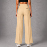 FIREOX Women Wide Leg Trouser, Beige, 2026