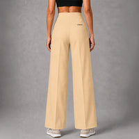 FIREOX Women Wide Leg Trouser, Beige, 2026