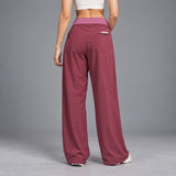 FIREOX Women Wide Leg Trouser, Burgundy, 2026