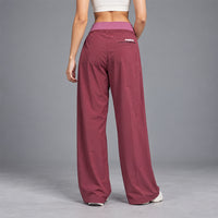 FIREOX Women Wide Leg Trouser, Burgundy, 2026