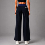 FIREOX Women Wide Leg Trouser, Navy Blue, 2026