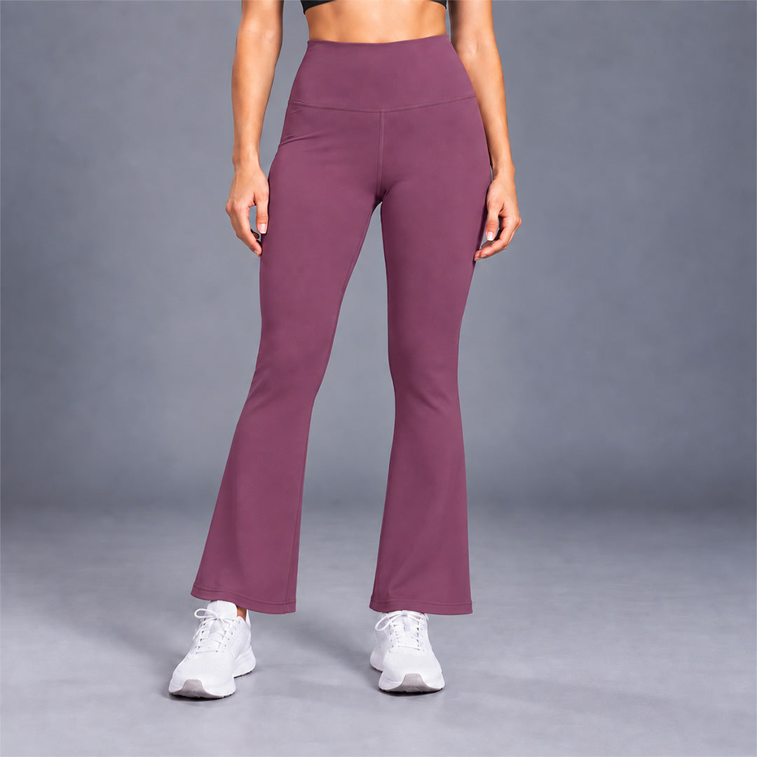 FIREOX Flared Leggings, Burgundy, 2026