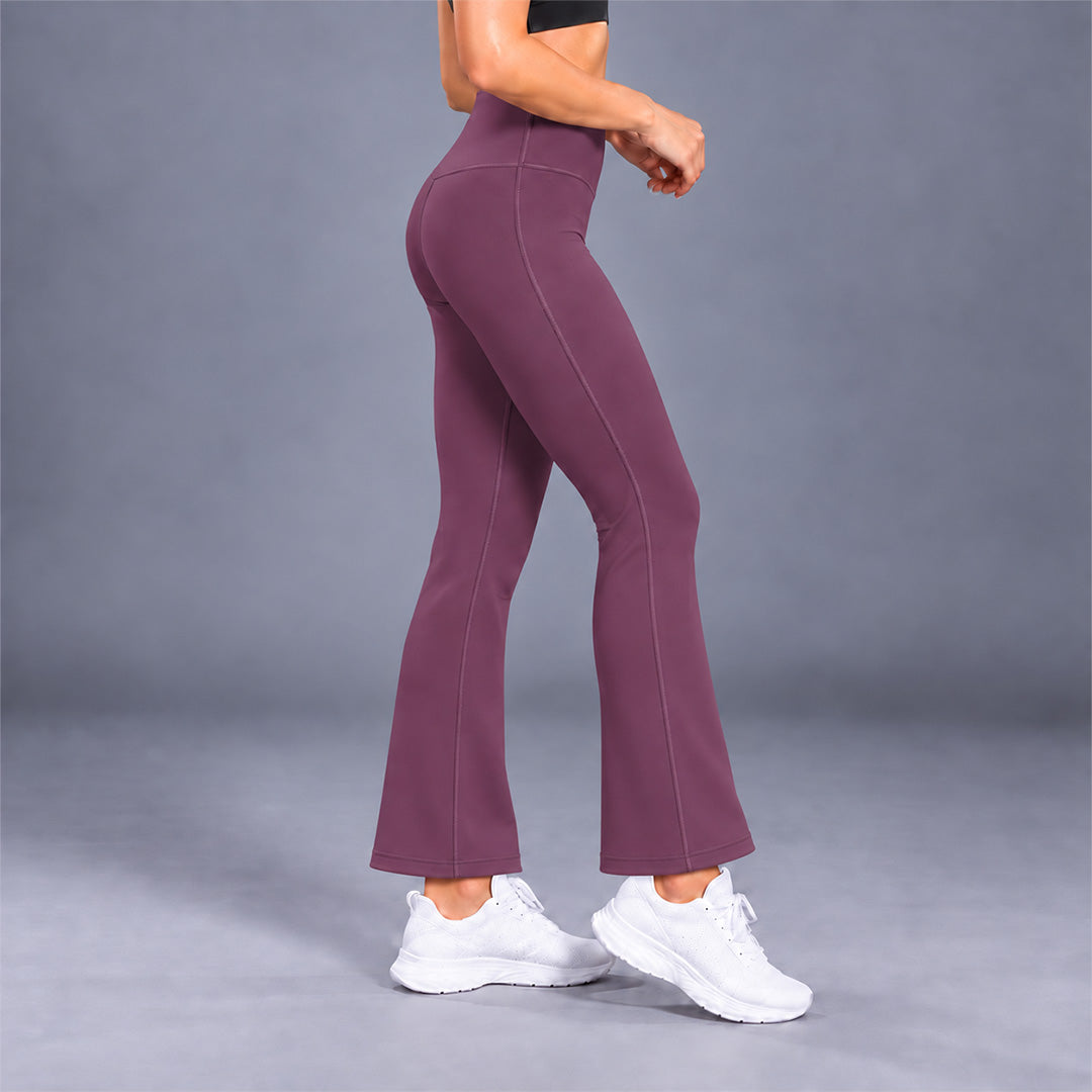 FIREOX Flared Leggings, Burgundy, 2026