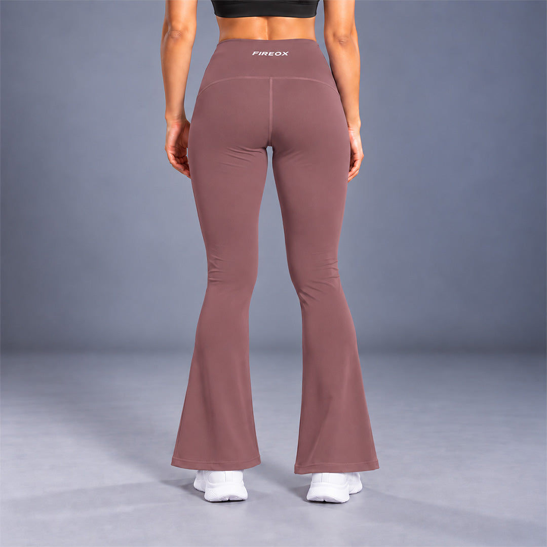 FIREOX Flared Leggings, Brown, 2026