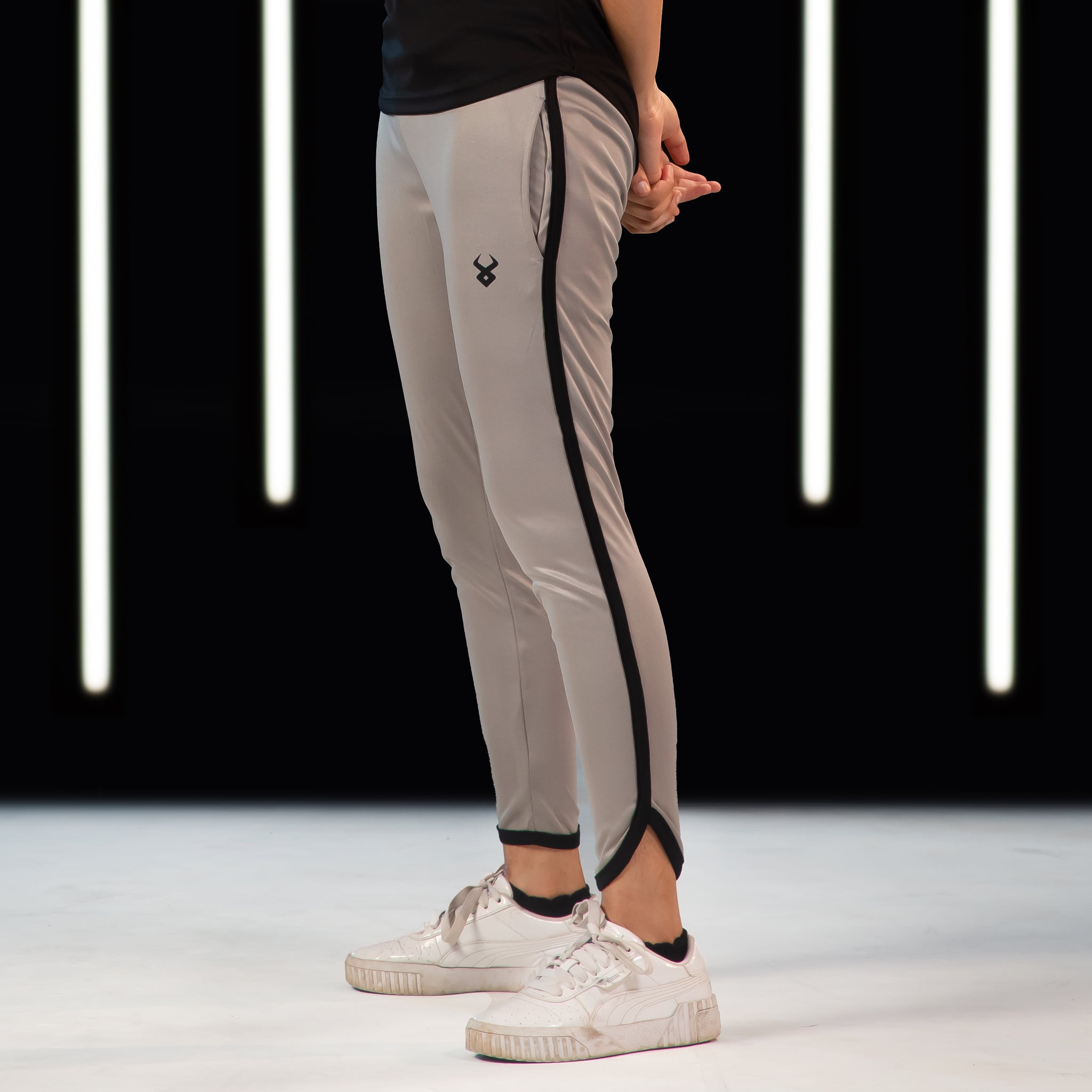 Fireox Women Activewear Trouser, Grey, 2024