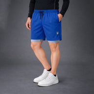 FIREOX Activewear Compression Shorts, Dark Blue, D3, 2025