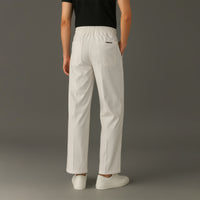 FIREOX MEN Baggy Fit Trouser, Off White, 2025