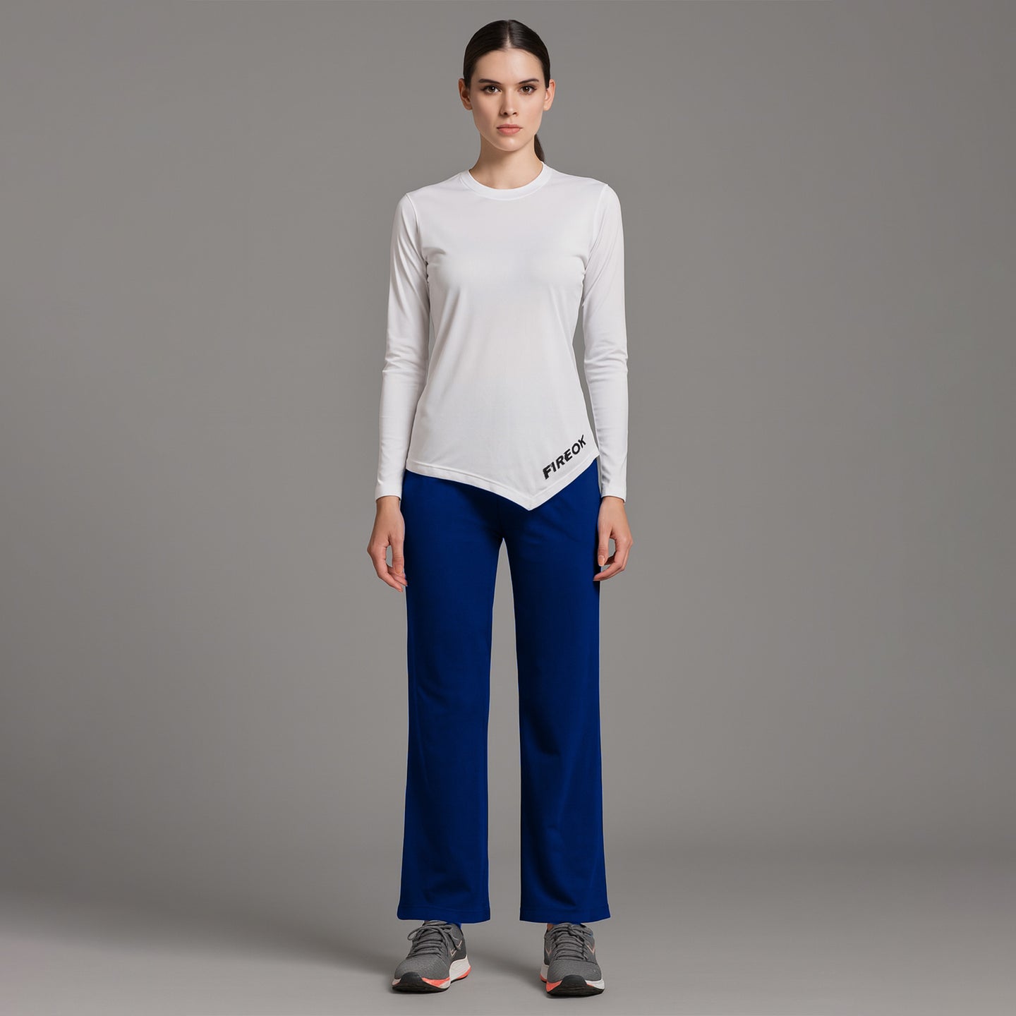 FIREOX WOMEN Baggy Fit Trouser, Navy, 2025