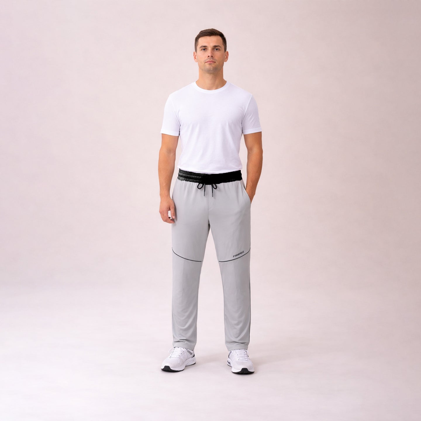 FIREOX MEN Relaxed Fit Trouser, Medium Grey, 2025