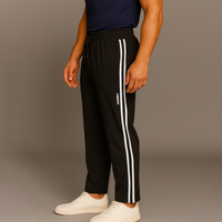 FIREOX MEN Relaxed Fit Trouser, White Black, 2025