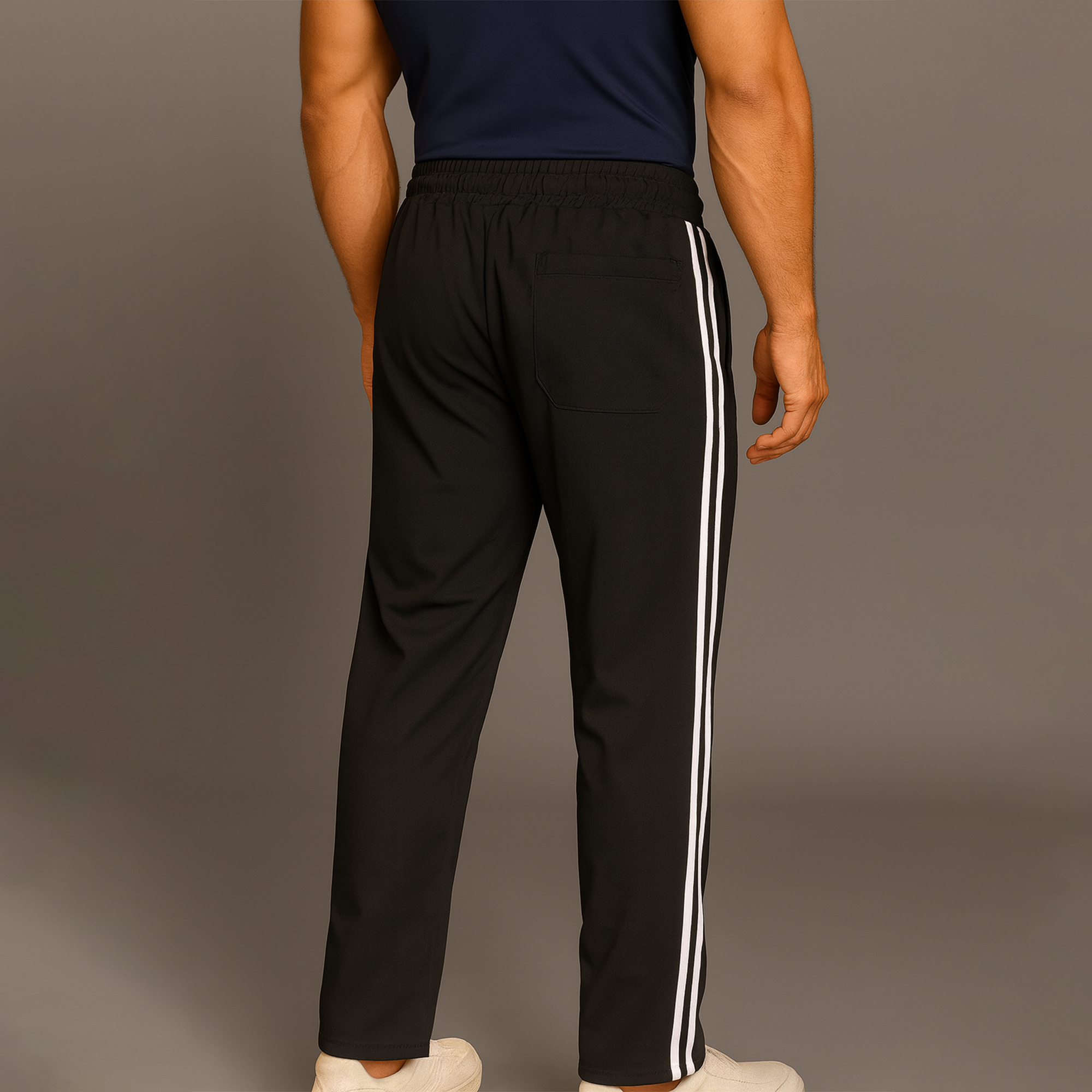 FIREOX MEN Relaxed Fit Trouser, White Black, 2025