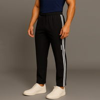 FIREOX MEN Relaxed Fit Trouser, White Black, 2025