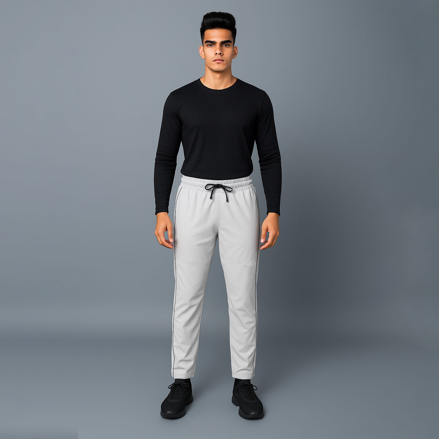 FIREOX MEN Relaxed Fit Trouser, Light Grey, 2025