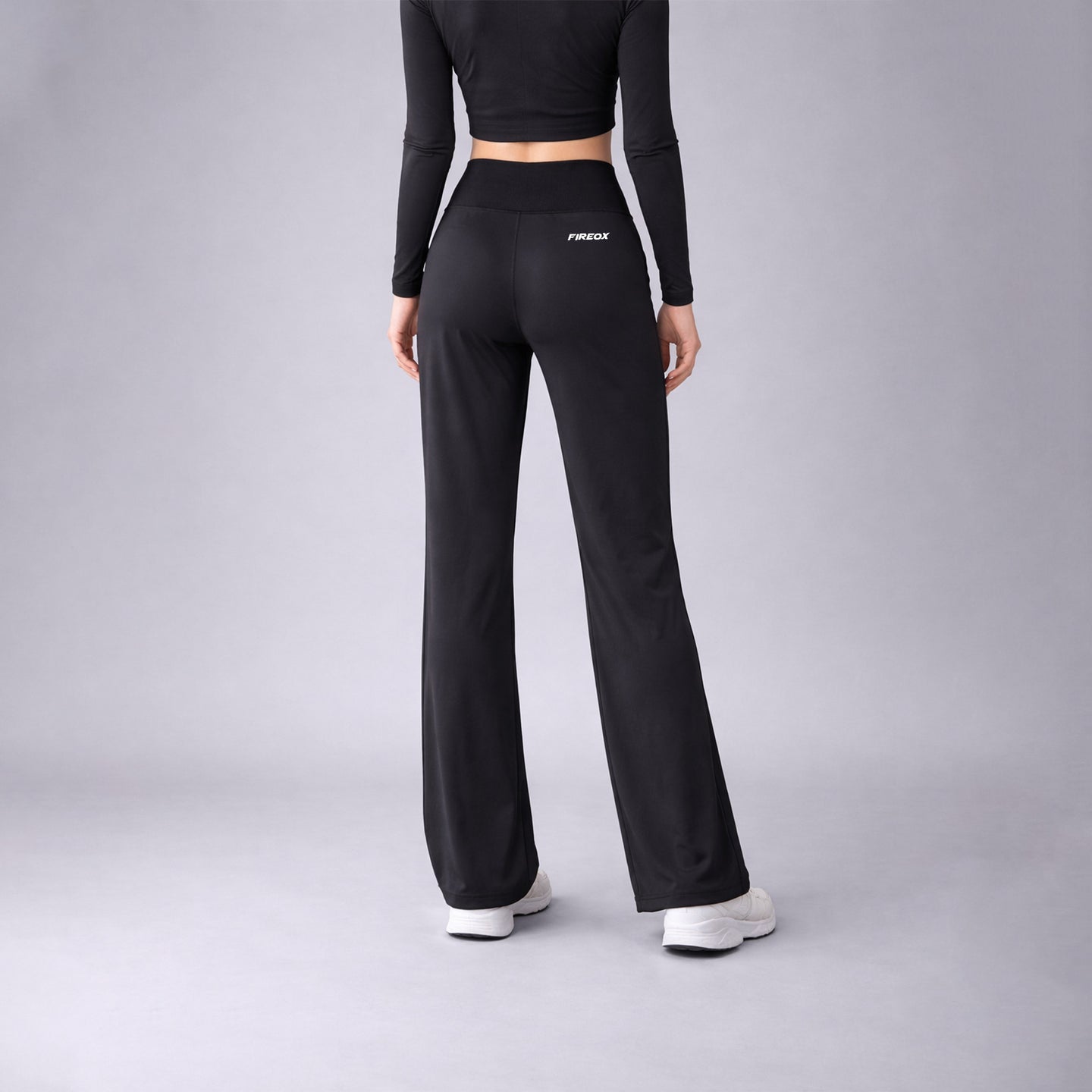 FIREOX Women Wide Leg Trouser, Black, 2026