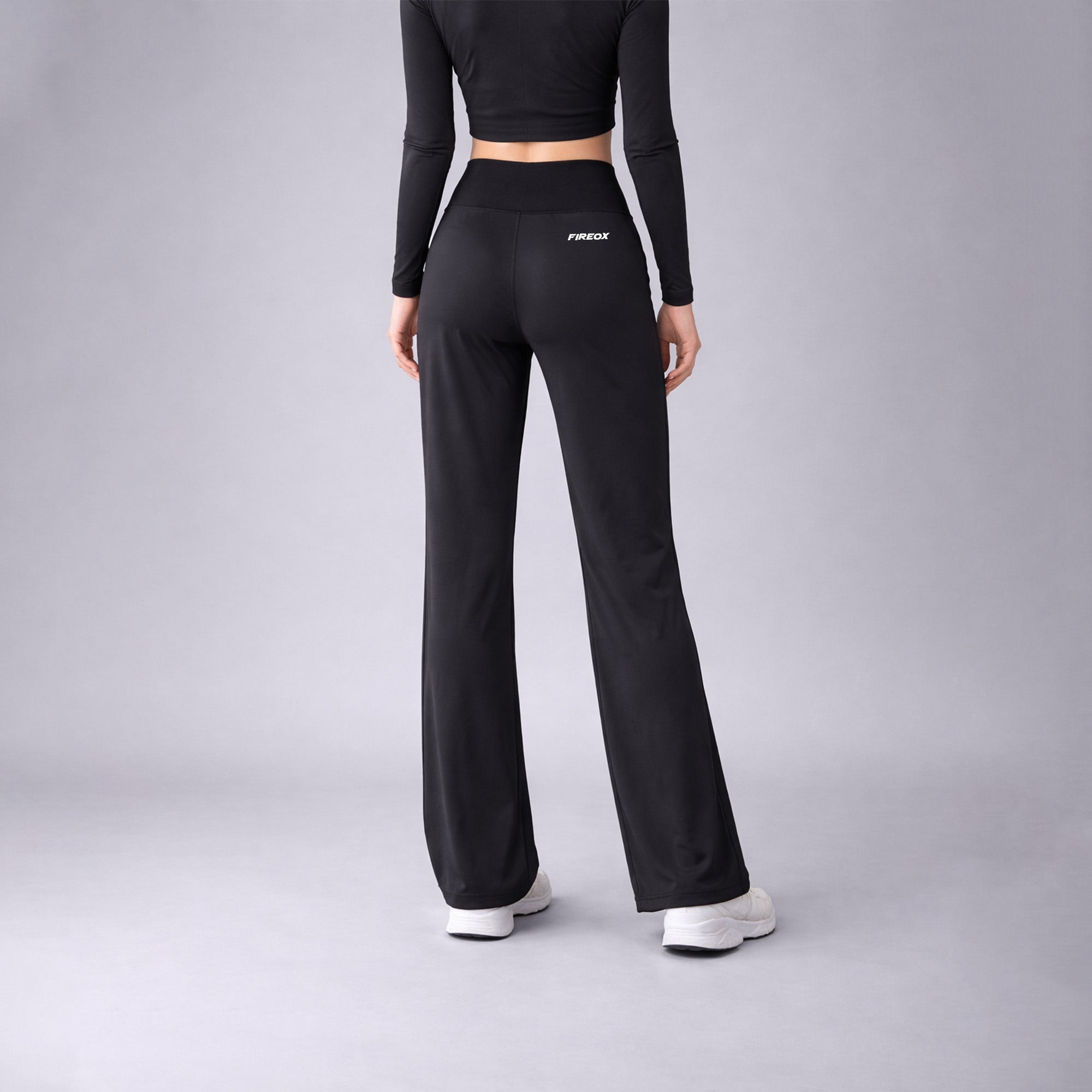 FIREOX Women Wide Leg Trouser, Black, 2026