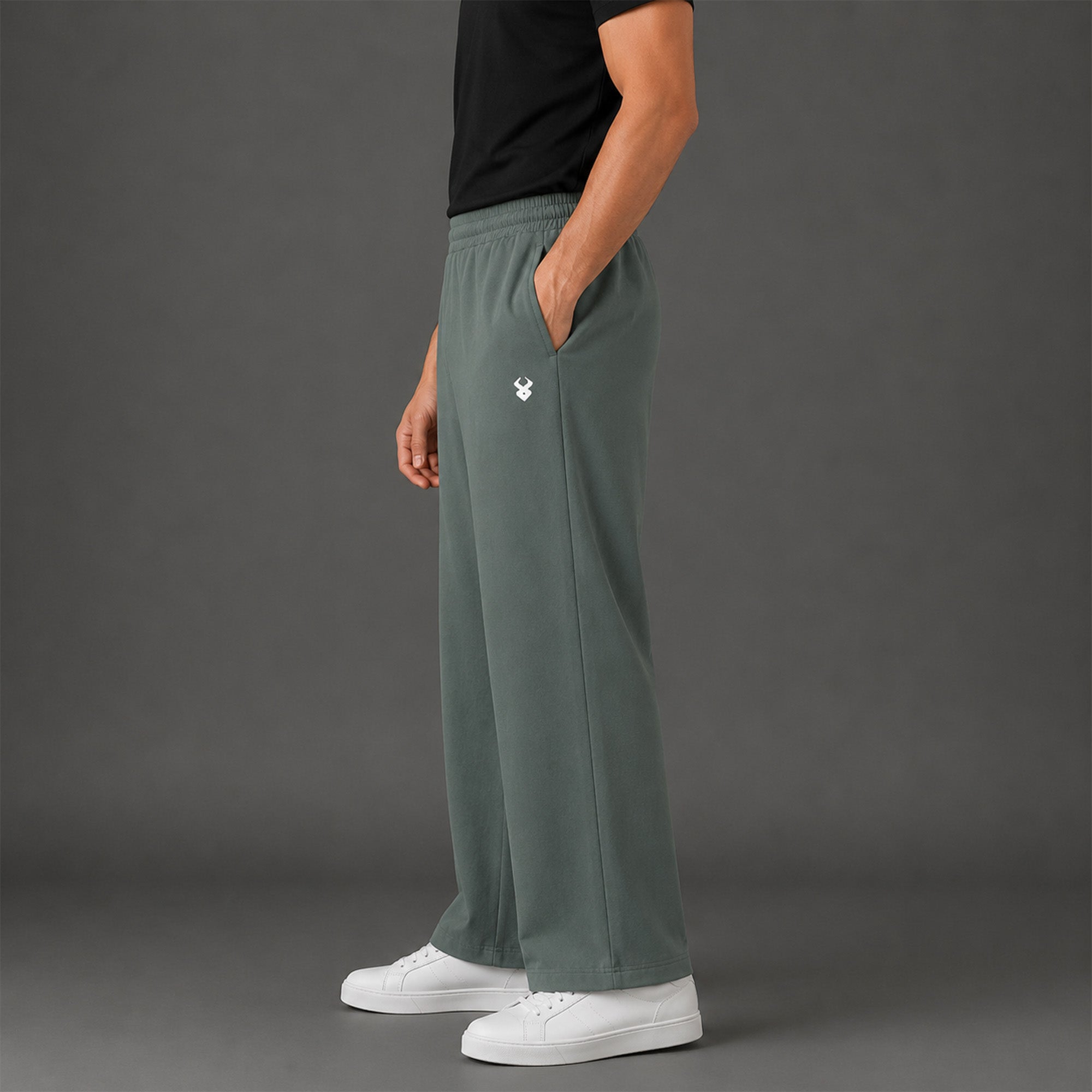 Fireox Baggy Fit Trouser , Olive Green-2, 2026