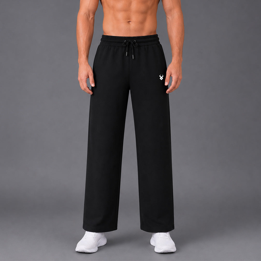 Fireox Men's Bell Bottom Trouser, Black, 2026