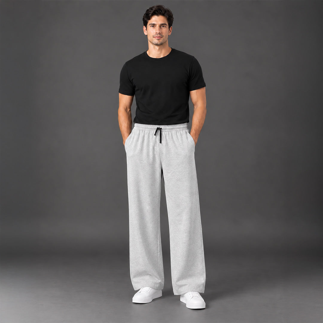 Fireox Men's Bell Bottom Trouser, Heather Grey, 2026