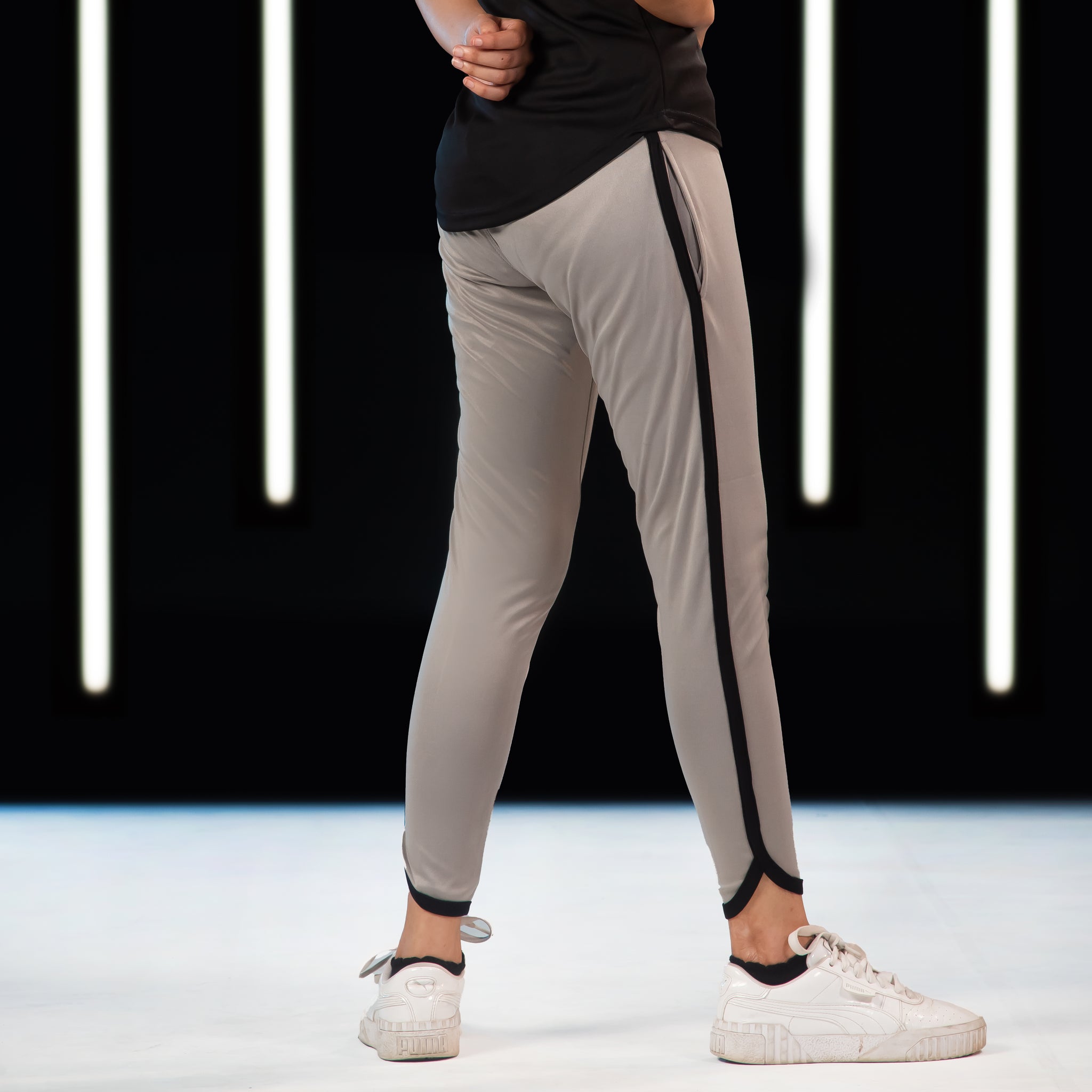 Fireox Women Activewear Trouser, Grey, 2024