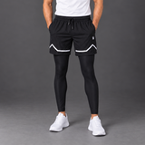 FIREOX Compression Shorts Full Black, 2026
