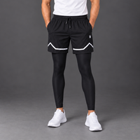 FIREOX Compression Shorts Full Black, 2026