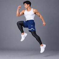 FIREOX Compression Shorts Full Navy Blue, 2026