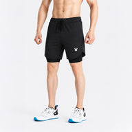 FIREOX Double Compression Shorts Black, 2026-1