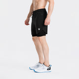 FIREOX Double Compression Shorts Black, 2026-1