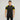 FIREOX Men’s Lycra Mesh Actifit T-Shirt, Black Mustard, D2, 2025