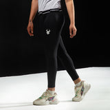 Fireox Activewear Women Leggings, Black