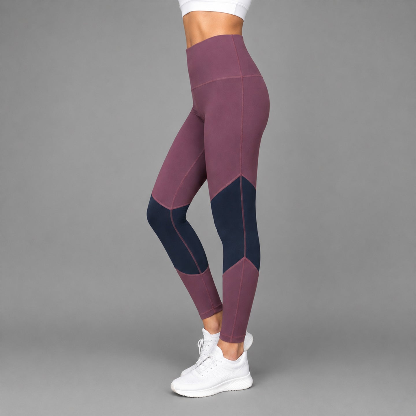 Fireox Activewear Leggings, Dark Brown Black