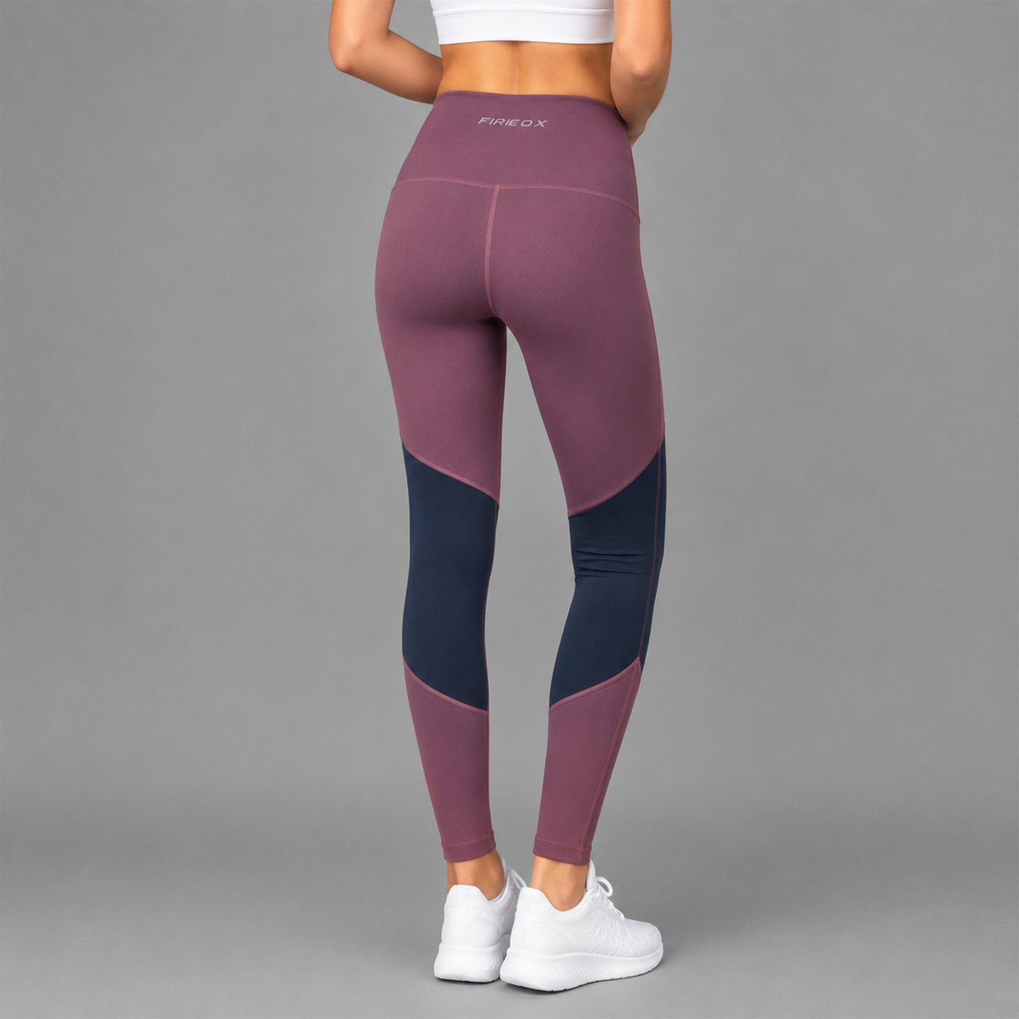 Fireox Activewear Leggings, Dark Brown Black
