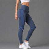 Fireox Activewear Leggings, Grey Navy