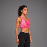 Fireox Sports Bra, Maroon Pink