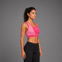 Fireox Sports Bra, Maroon Pink