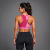 Fireox Sports Bra, Maroon Pink