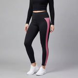 Fireox Activewear Leggings, Black Pink